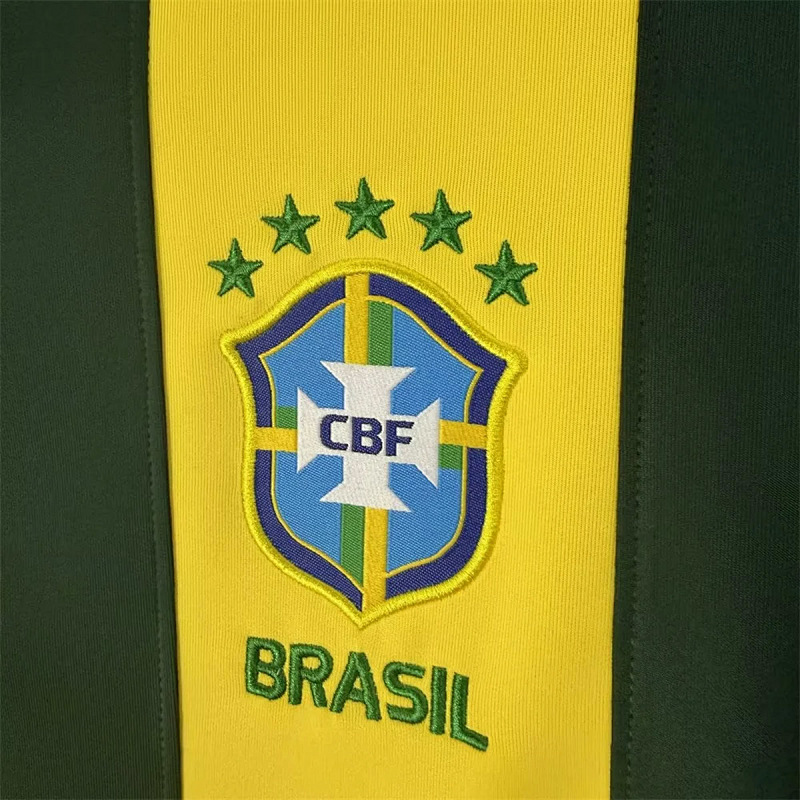Brasile Brazil Yellow Green Sweatshirt 3
