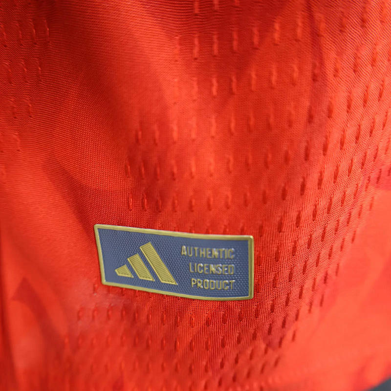 Belgio Belgium Home Long Sleeve Player 7