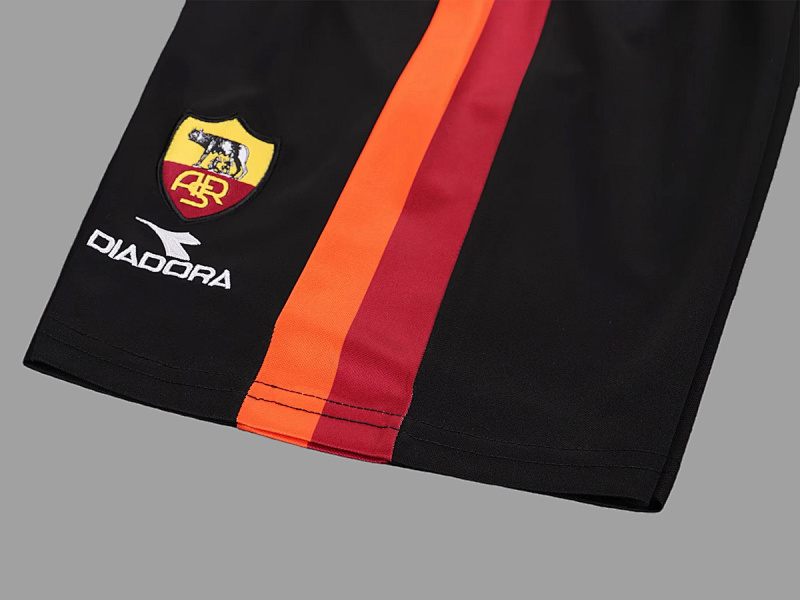 Roma 98/99 Roma Away Kids Retro Size 16-28 3