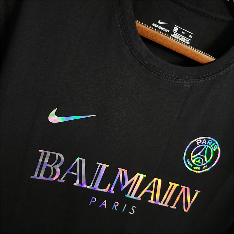 PSG 24/25 PSG x Balmain Black Training Jersey 6
