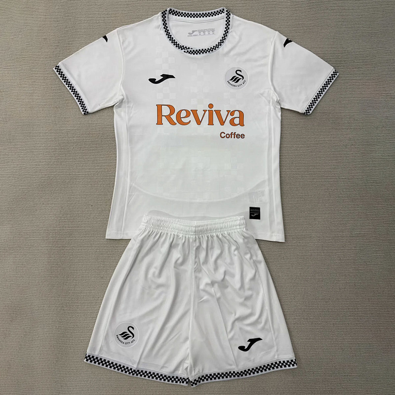 Swansea City 25/26 Swansea City Home Kids Size 16-28