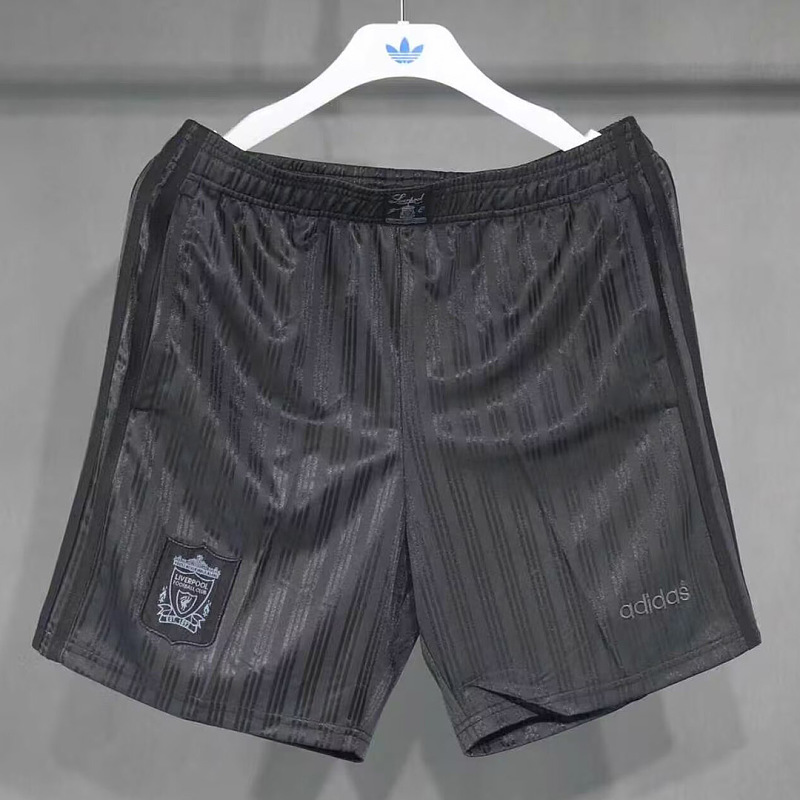 Liverpool 95/96 Liverpool Black Soccer Shorts