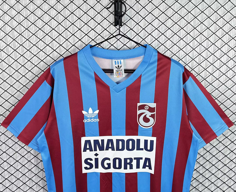 Trabzonspor Soccer 94/95 Trabzonspor Home Retro 3