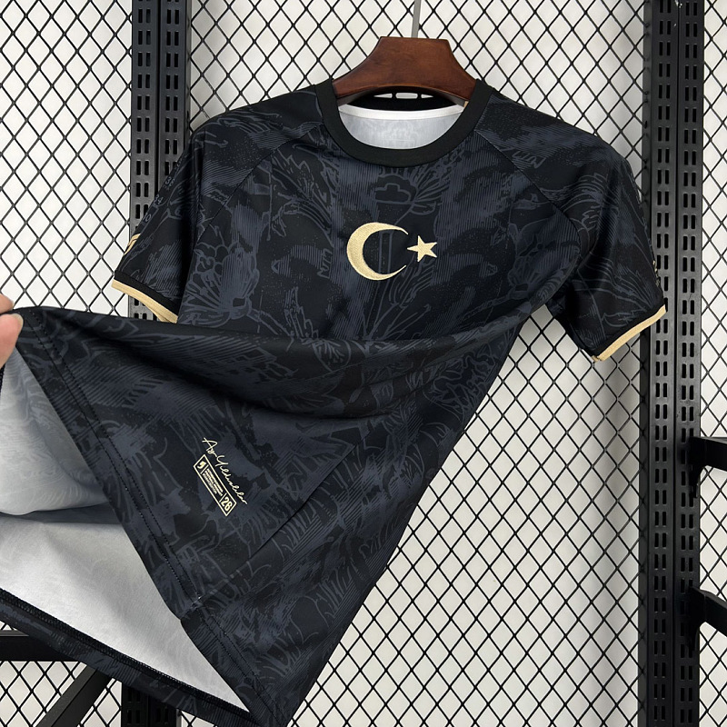 Turchia Turkey Heritage Black Jersey 6