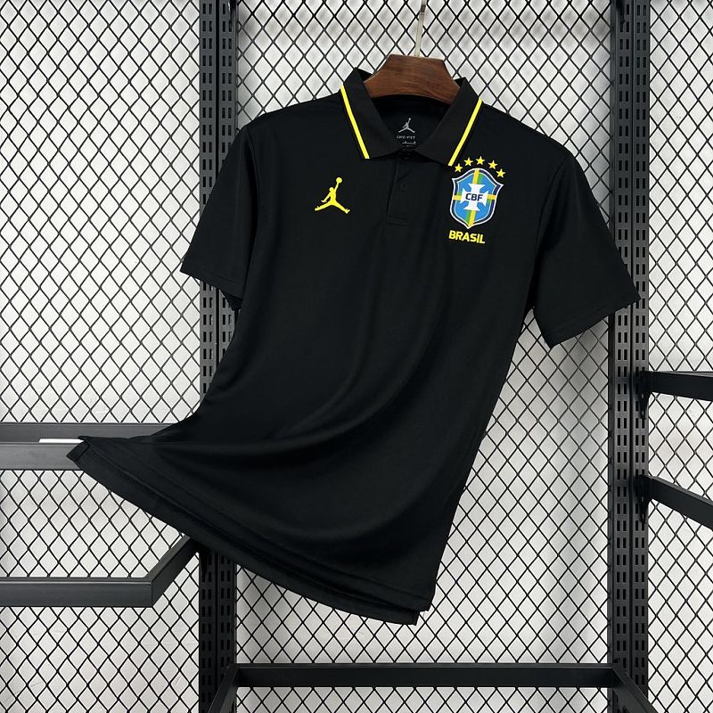 Brasile Brazil Black Polo