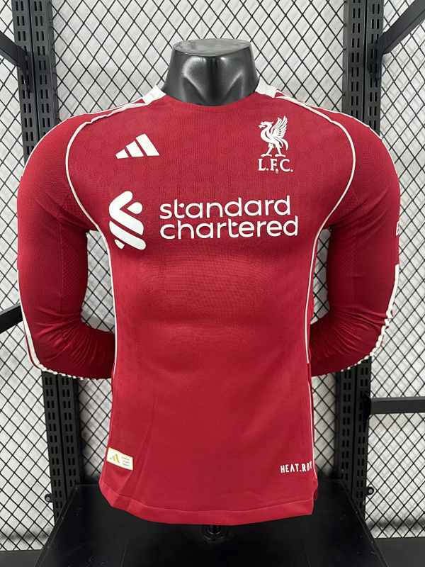 Liverpool 25/26 Liverpool Home Long Sleeve Player 10