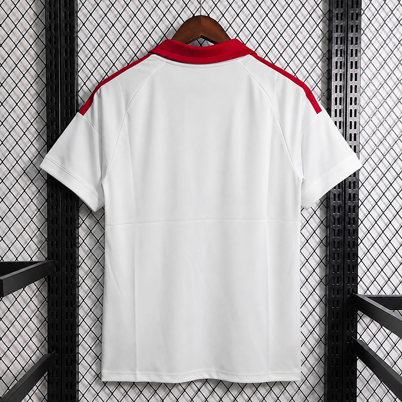 Sevilla 26/27 Sevilla Originals White Trefoil Polo Shirt 2