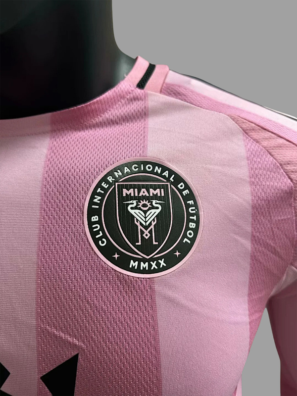 Inter Miami Inter Miami Home Long Sleeve Player 3