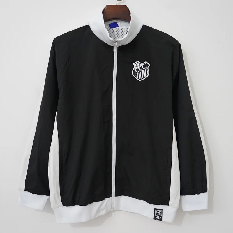 Santos Santos Black Windbreaker