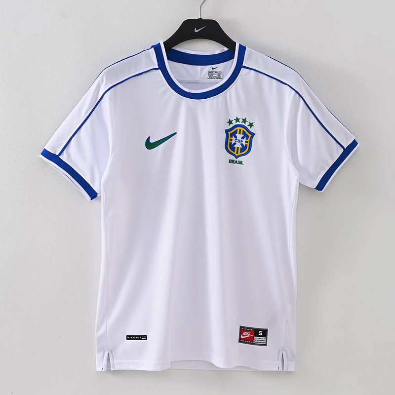 Brasile Brazil White Retro