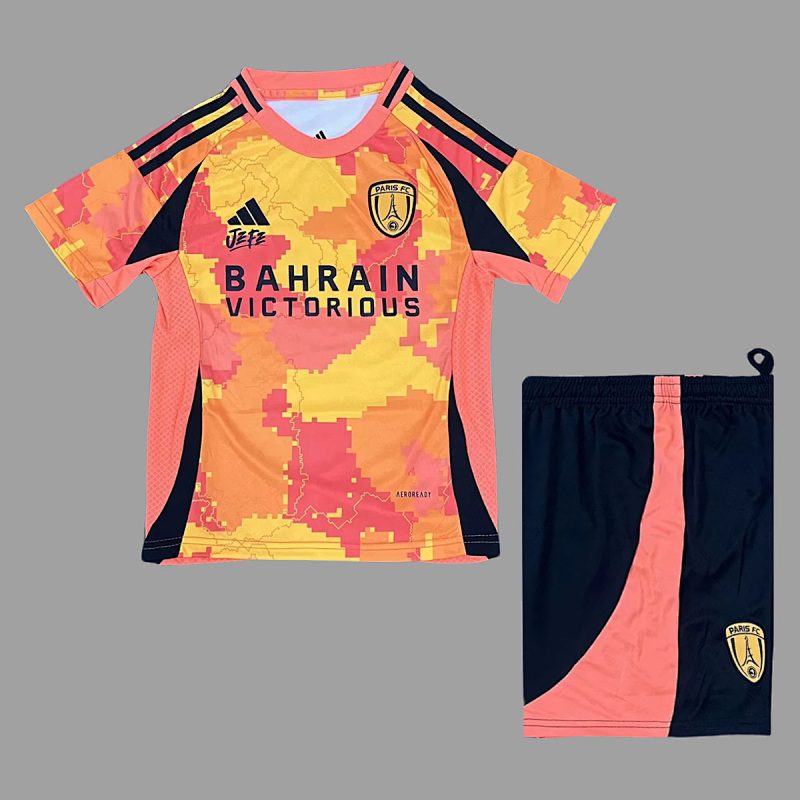 Paris FC 25/26 Paris FC Third Kids Size 16-28