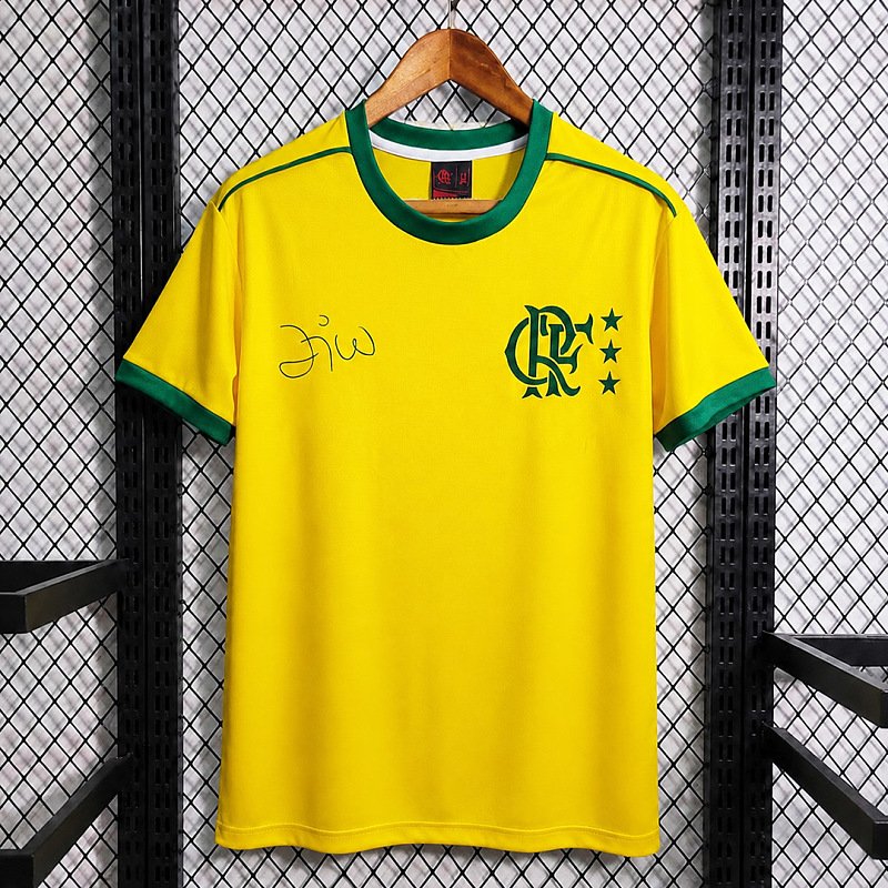 Flamengo Flamengo Zico Signature World Cup Version Yellow