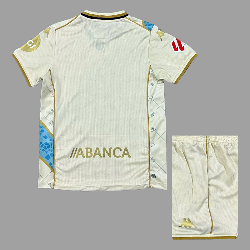 La Coruna 25/26 La Coruna Third Kids Size 16-28 2
