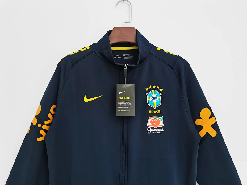 Brasile Brazil Royal Blue Training Jacket 4