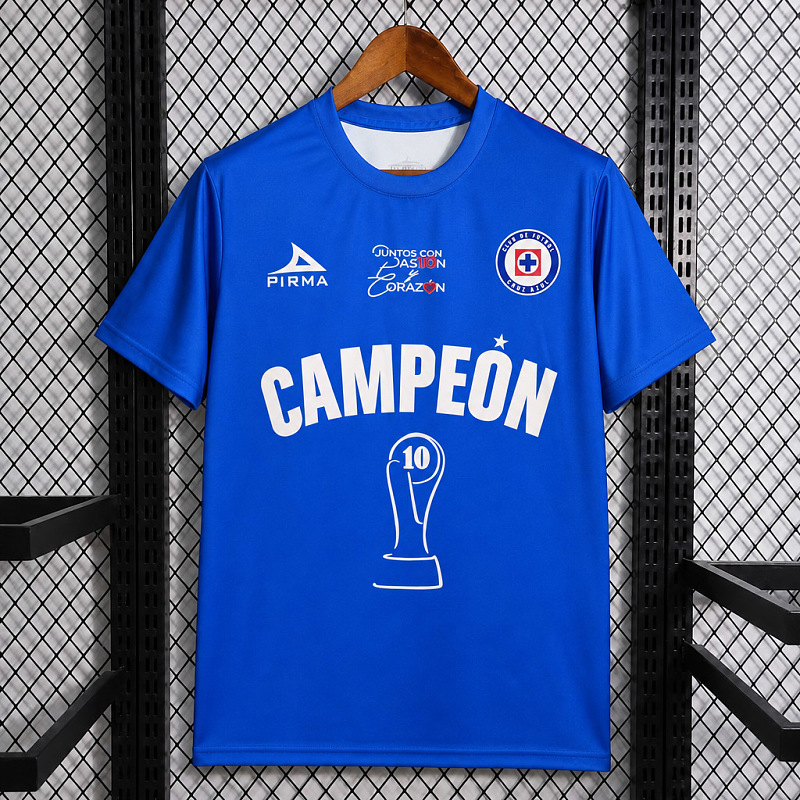 Messico Cruz Azul La Decima Celebrates MX Championship Victory Blue