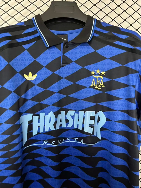 Argentina Argentina x Thrasher Black Blue 3