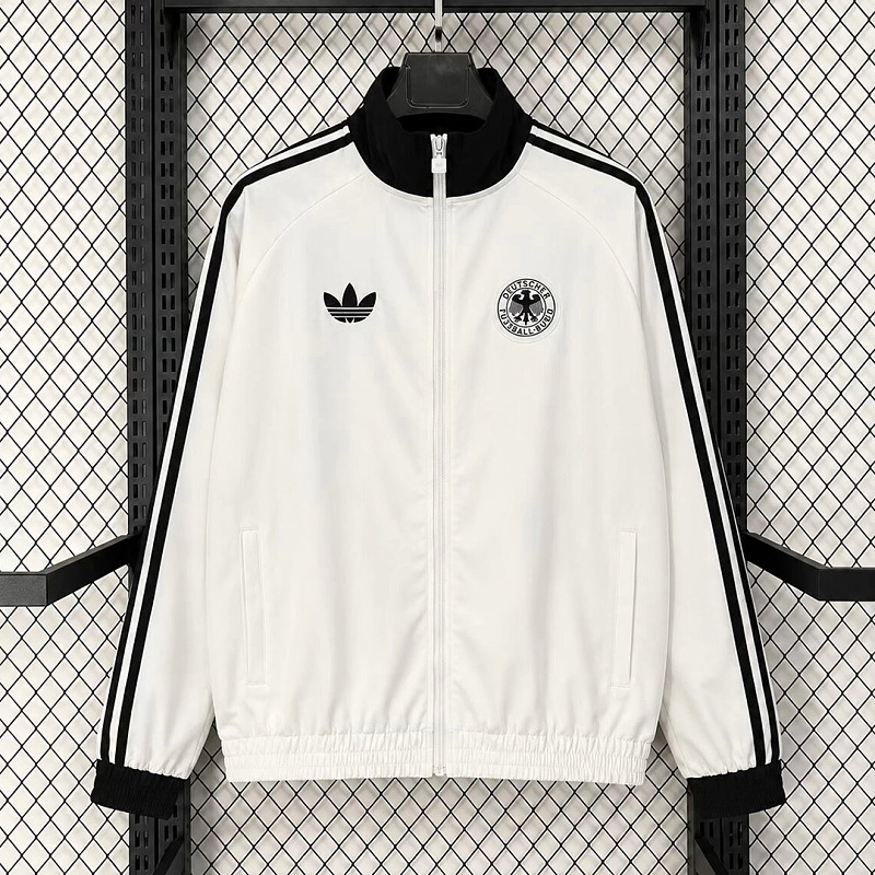 Germania Germany Originals Trefoil White Track Jacket