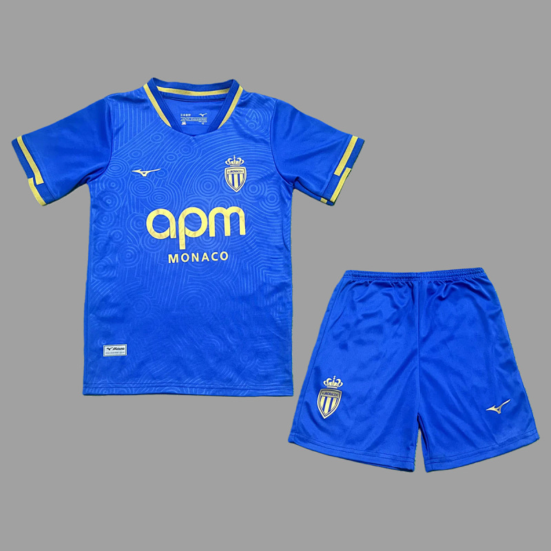 Monaco 25/26 AS Monaco Away Kids Size 16-28
