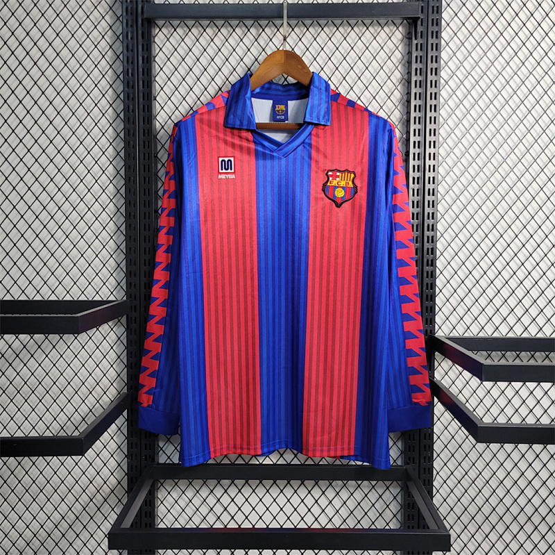 91-92 BAR 91-92 BAR home Long Sleeve