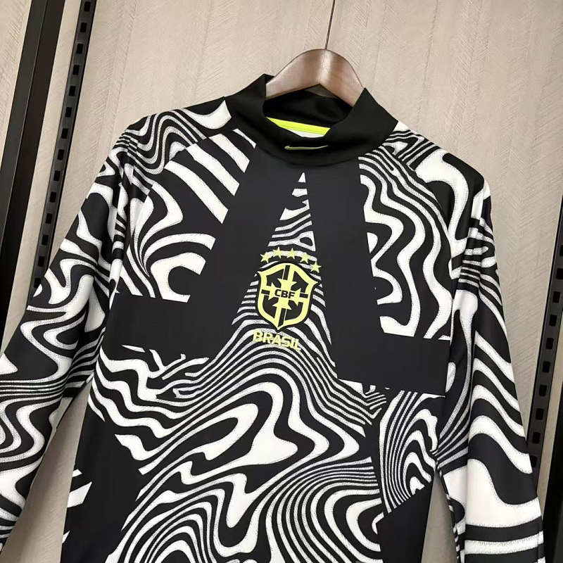 Brasile Brazil Goalkeeper Long Sleeve 4