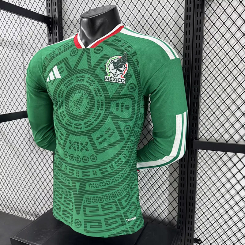 Messico Mexico Home Long Sleeve Player 11