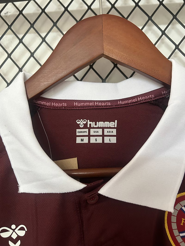 Heart of 26/27 Heart of Midlothian FC Home 3