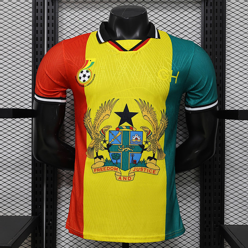 Nazionale Ghana Special Yellow Red Green Player