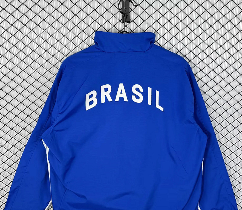 Brasile Brazil Blue Track Jacket 3
