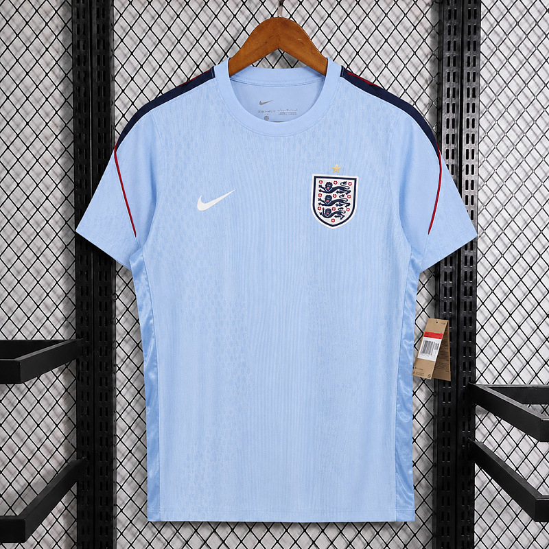 Inghilterra England Work Blue Player Traing Shirt