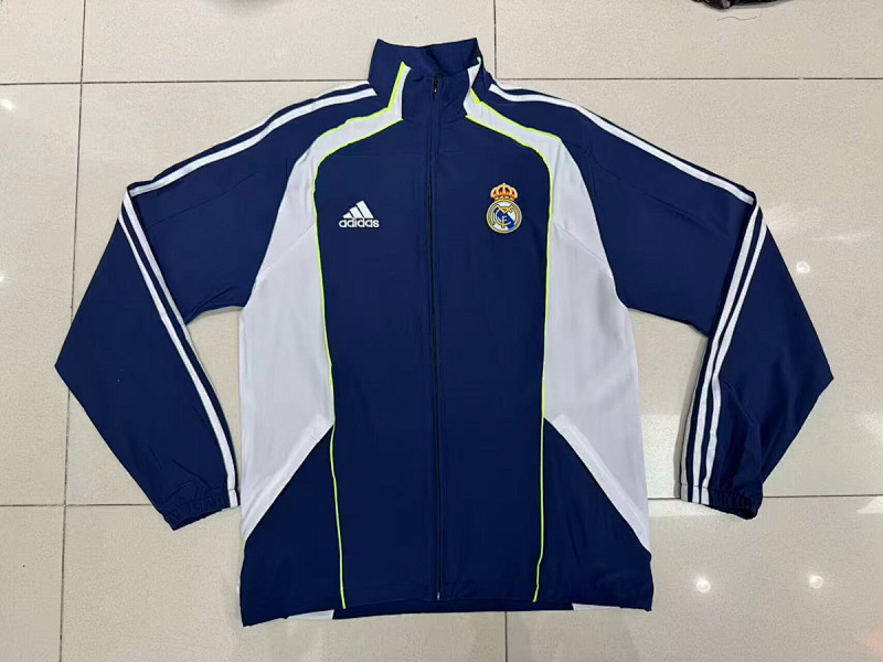 Real Madrid Real Madrid UBP Blue Track Jacket 7