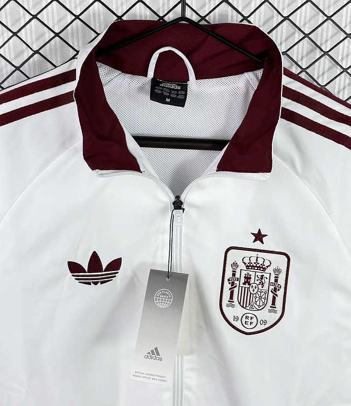 Spagna Spain White Windbreaker 3