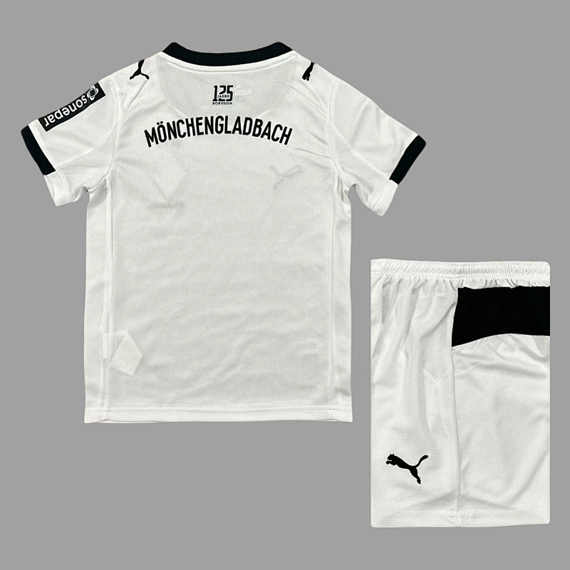 Monchengladbach Soccer 25/26 Monchengladbach Home Kids Size 16-28 2