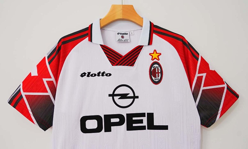 Milan 97/98 AC Milan Special White Red Retro 5