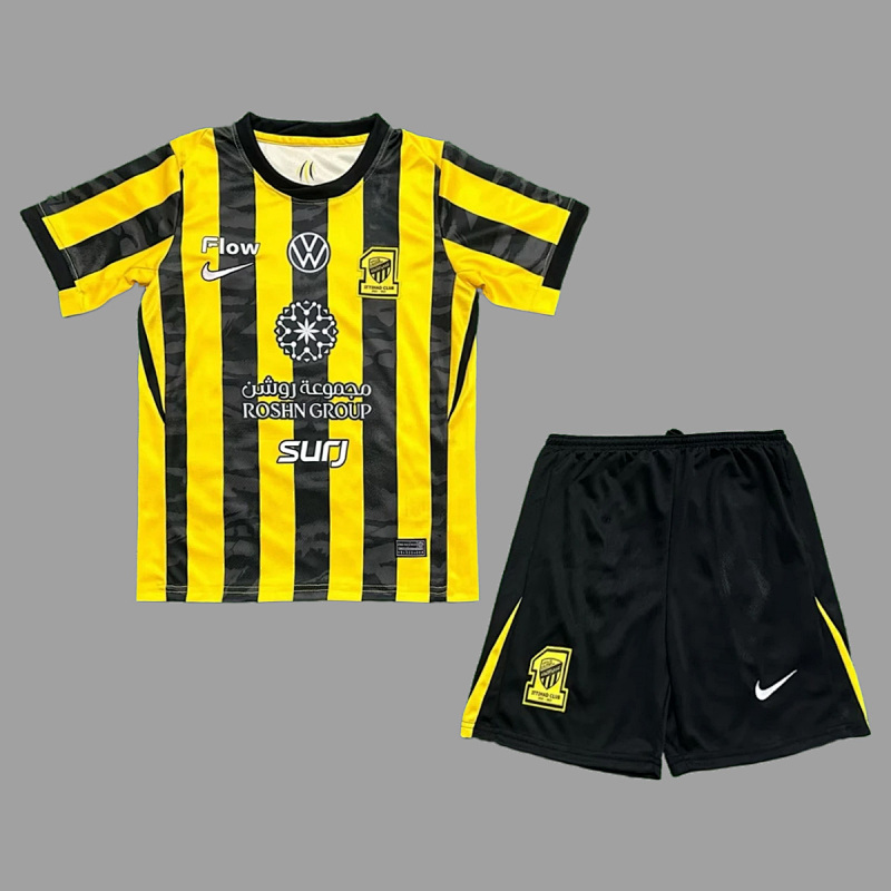 Al Ittihad 25/26 Ittihad Home Kids Size 16-28