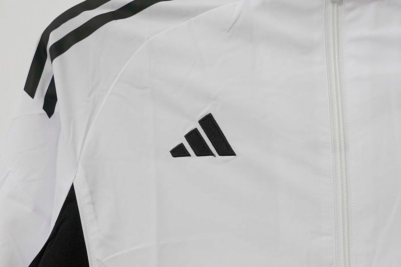 Manchester United 25/26 Manchester United White Purple Black Windbreaker 8
