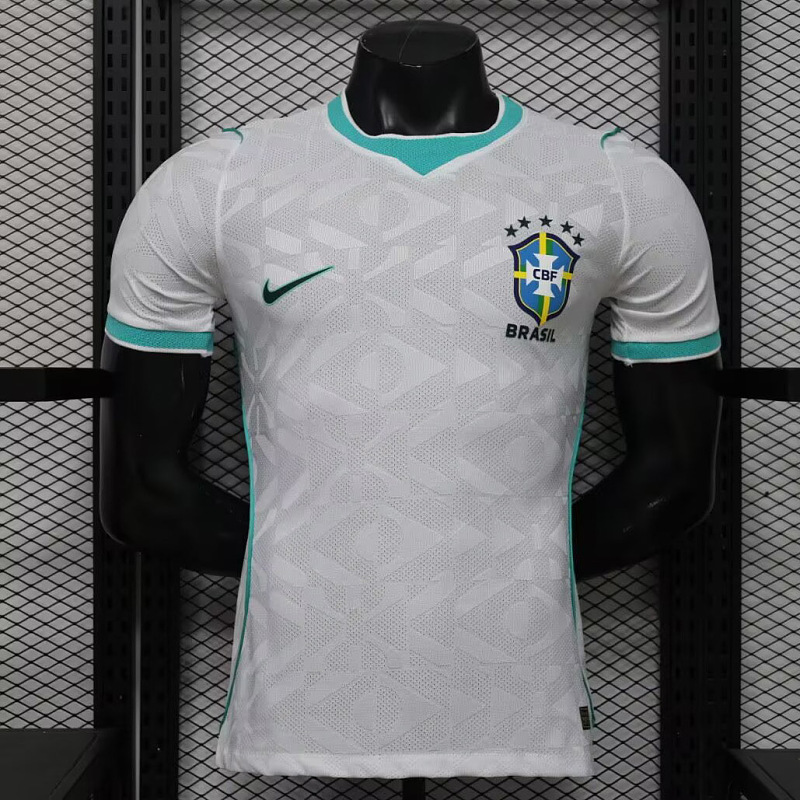 Brasile Brazil Special Edition White with Green Neck Player