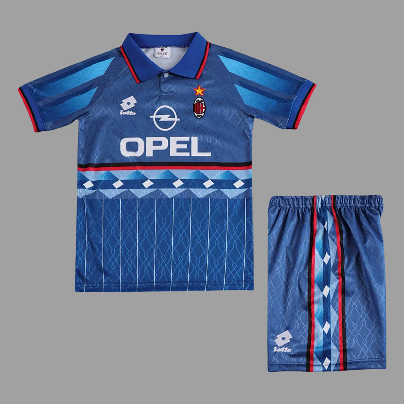 Milan 95/96 AC Milan Fourth Kids Retro Size 16-28