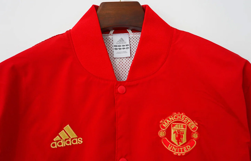 Manchester United 19/20 Manchester United Red Windbreaker 10