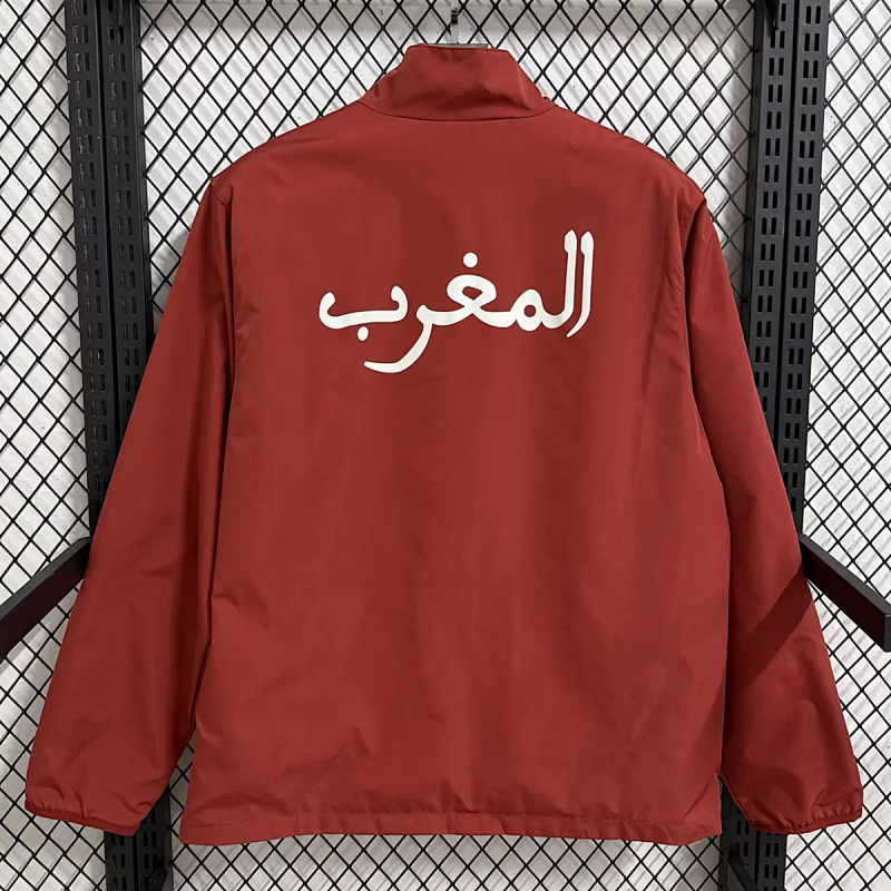 Marocco Morocco Pre-Match Reversible Woven Jacket 7
