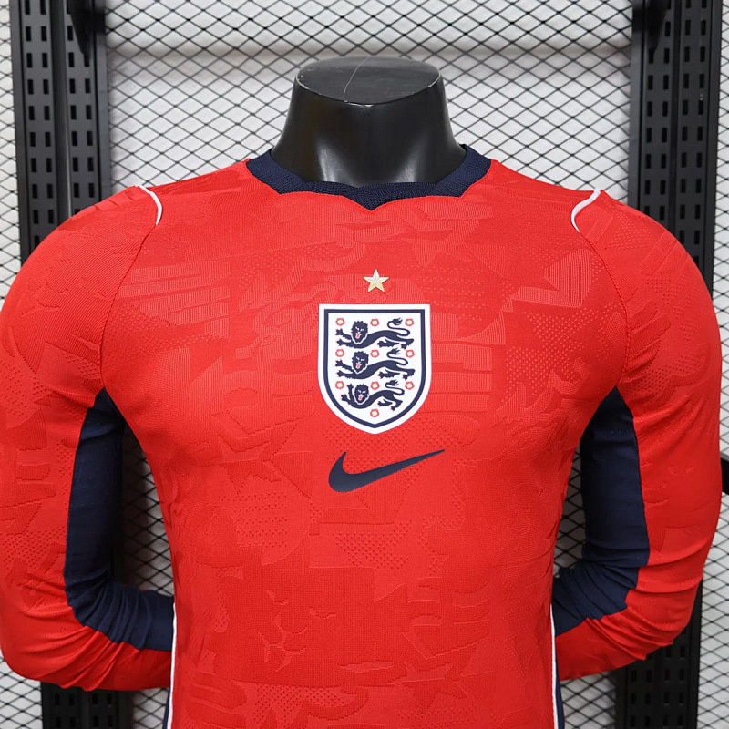 Inghilterra England Away Long Sleeve Player 8