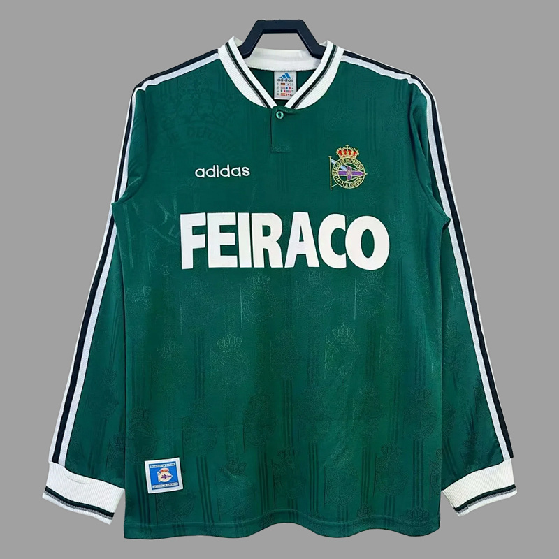La Coruna 99/00 La Coruna Away Long Sleeve Retro