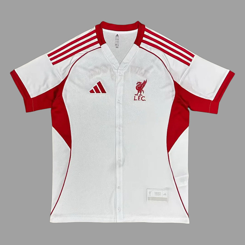 Liverpool 25/26 Liverpool US Pack White Shirt