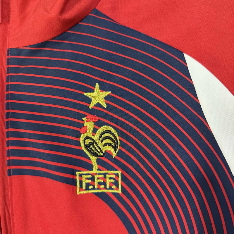Francia France Red Tracking Jacket 4
