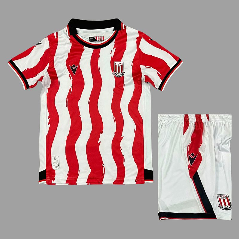 Stoke City 25/26 Stoke City Home Kids Size 16-28