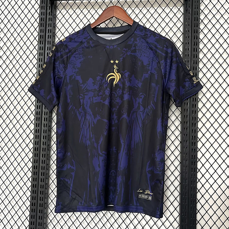 Francia France Special Version Liberty Black Purple Training Shirt