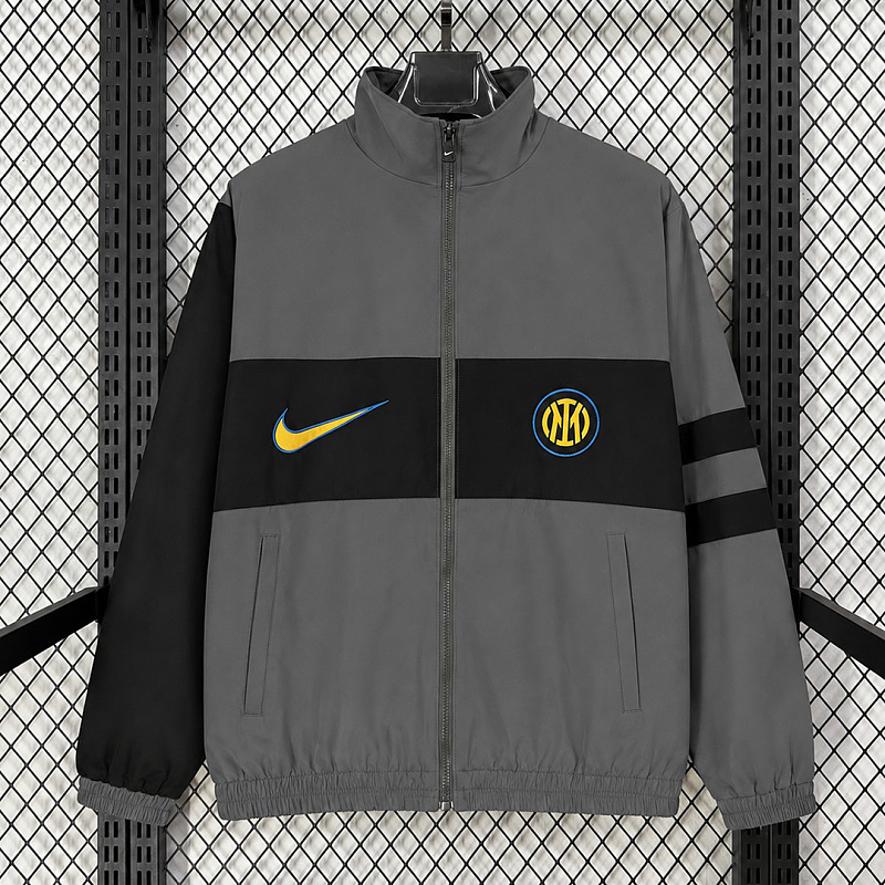 Inter 26/27 Inter Milan I96 Grey Windbreaker