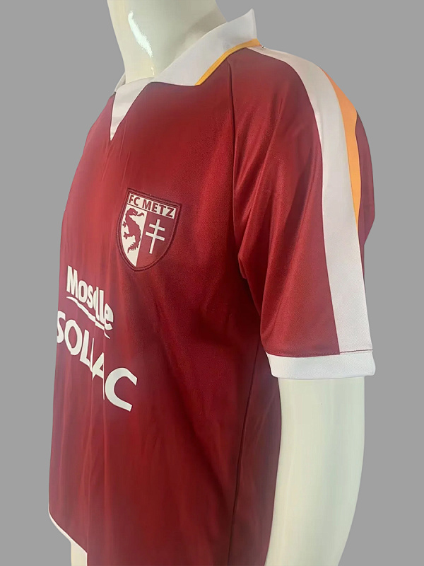 Metz Soccer 03/04 Metz Home Retro 3