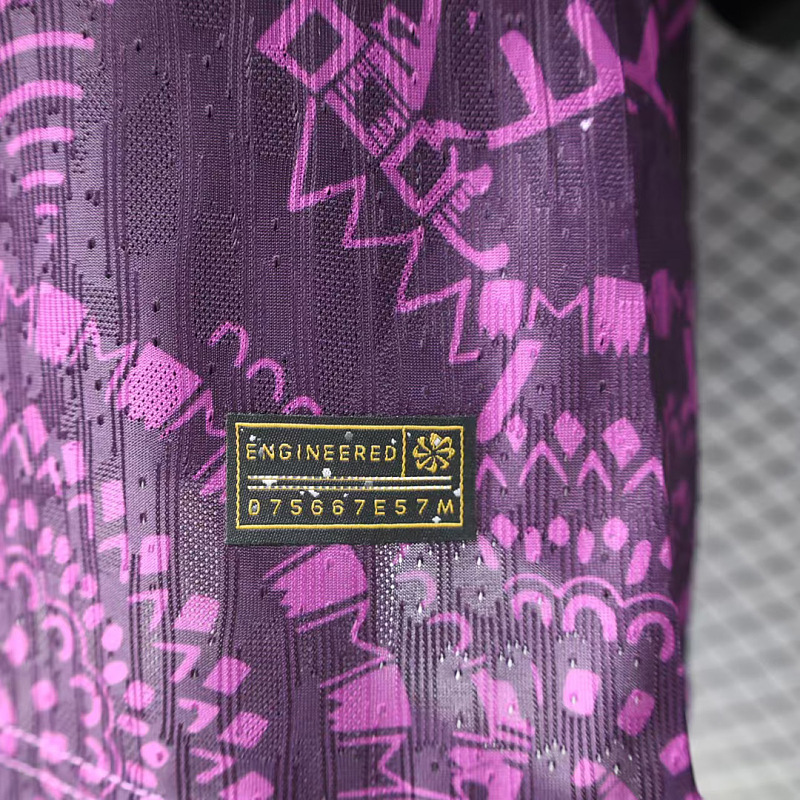 PSG 26/27 PSG Special Edition Purple with Pixel-Style Pattern Player 8