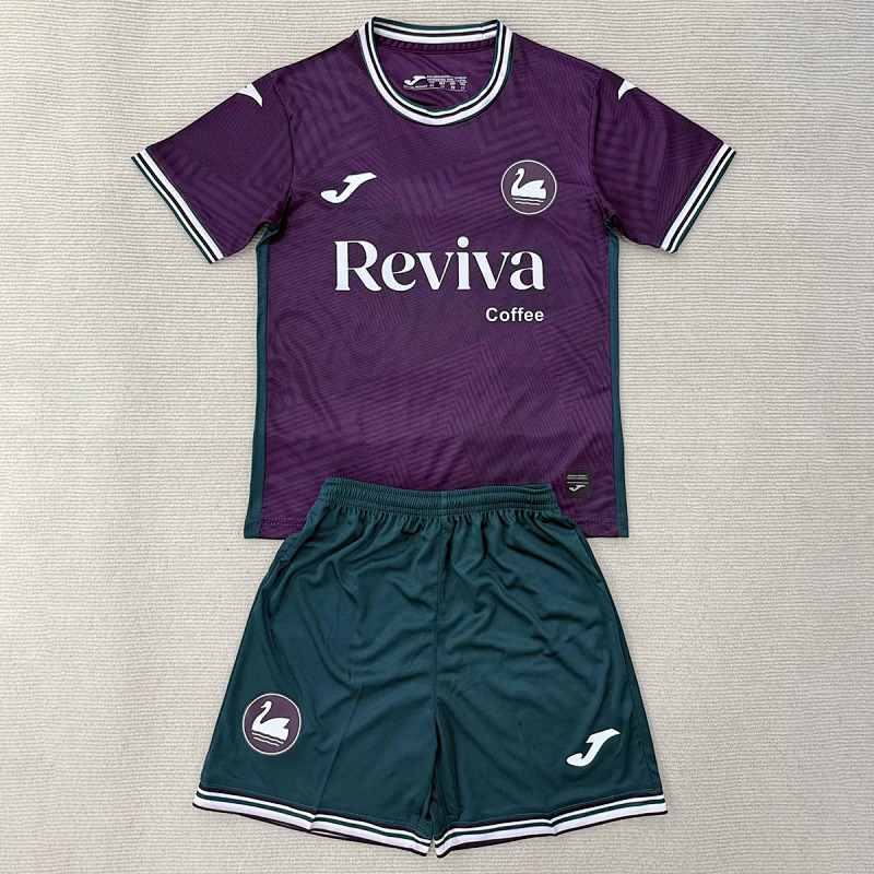 Swansea City 25/26 Swansea City Away Kids Size 16-28