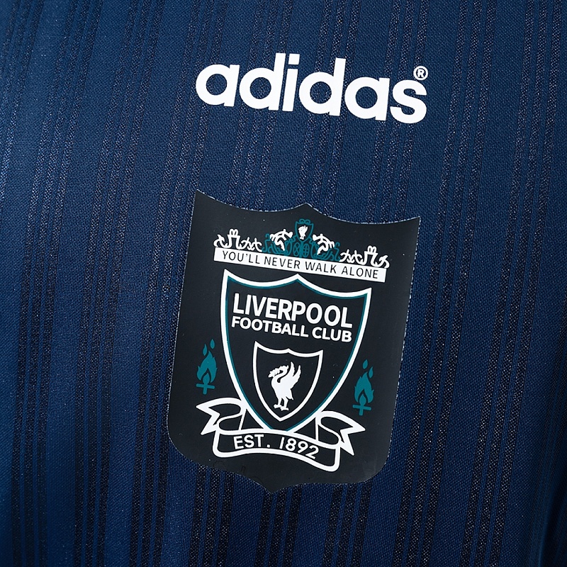 Liverpool 95/96 Liverpool Dark Blue Polyester Shirt 3